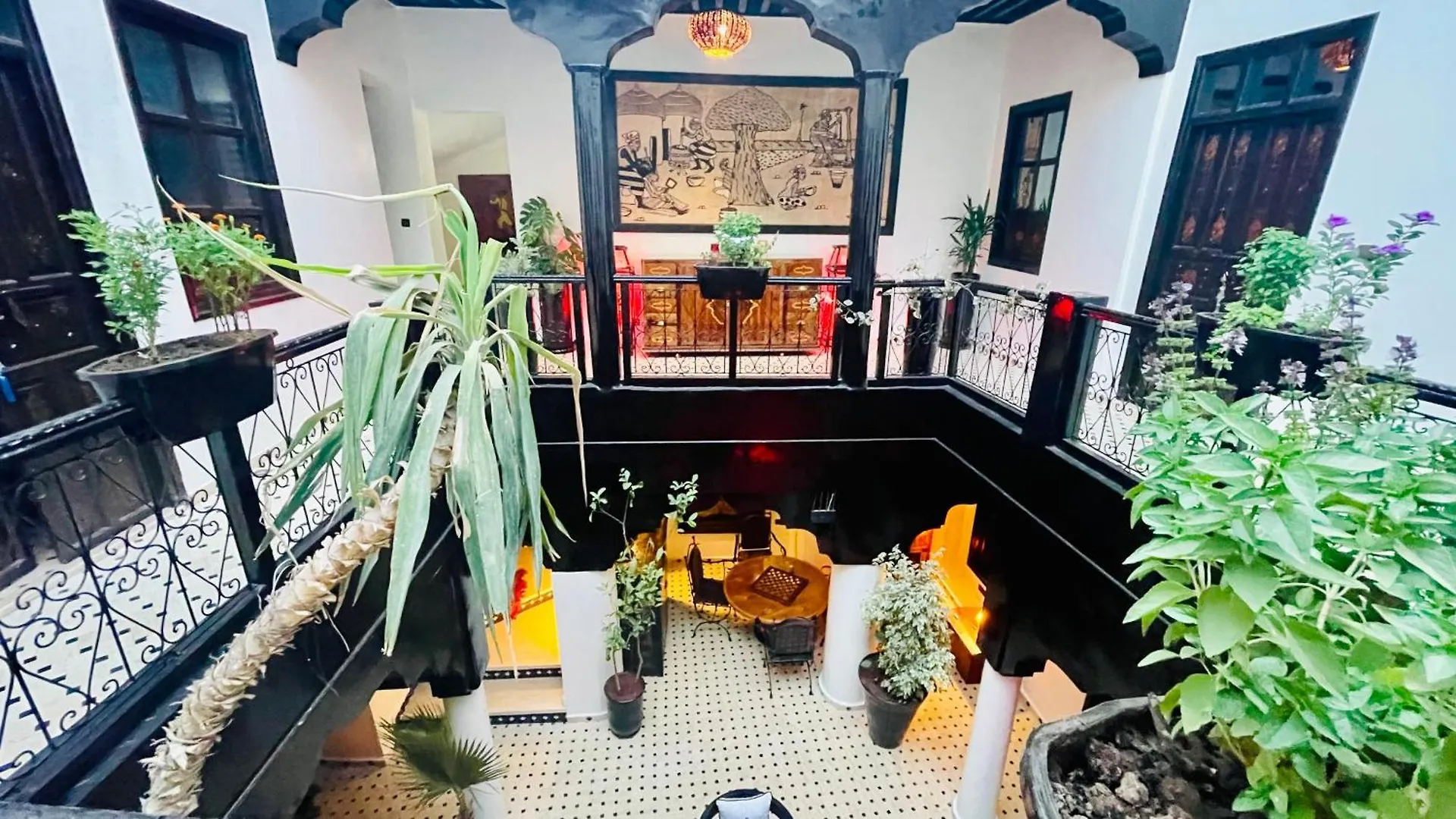 达尔纳贾特酒店 马拉喀什 摩洛哥传统庭院住宅
